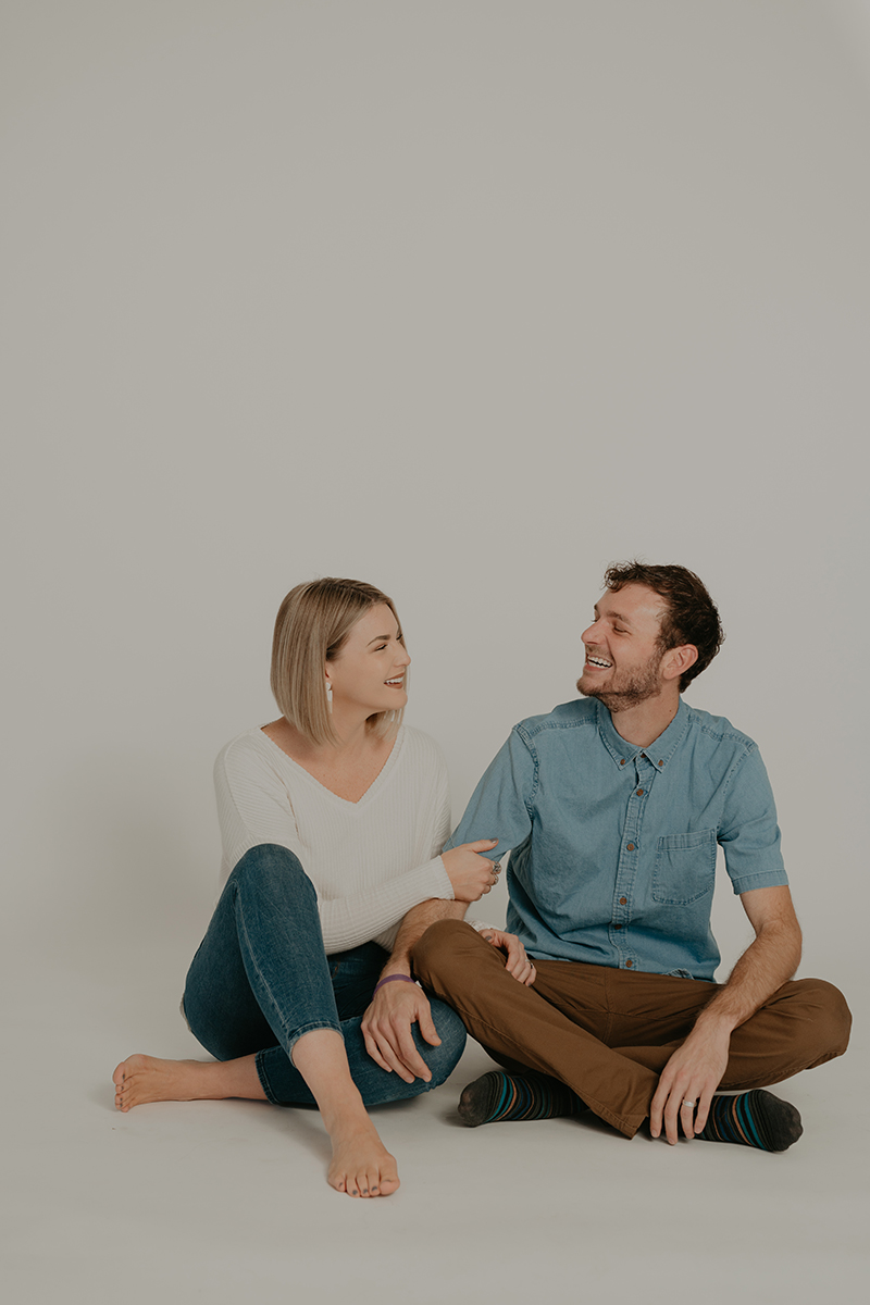 Tulsa-studio-photographer-couple-session-white-background-branding-business