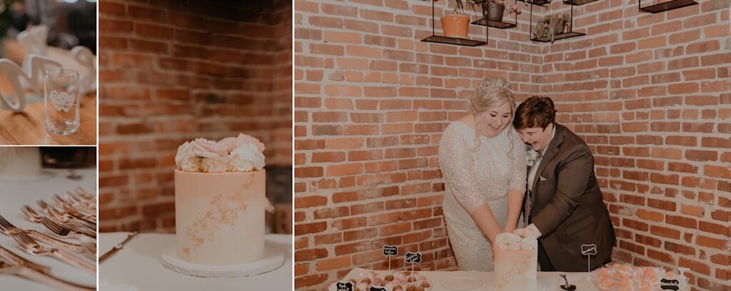 lgbtq-tulsa-wedding-welltown-brewing-downtown-photographer-cutting-cake