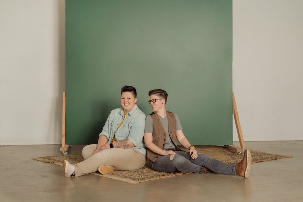 lgbtq-queer-lesbian-studio-engagement-session-seattle-photographer