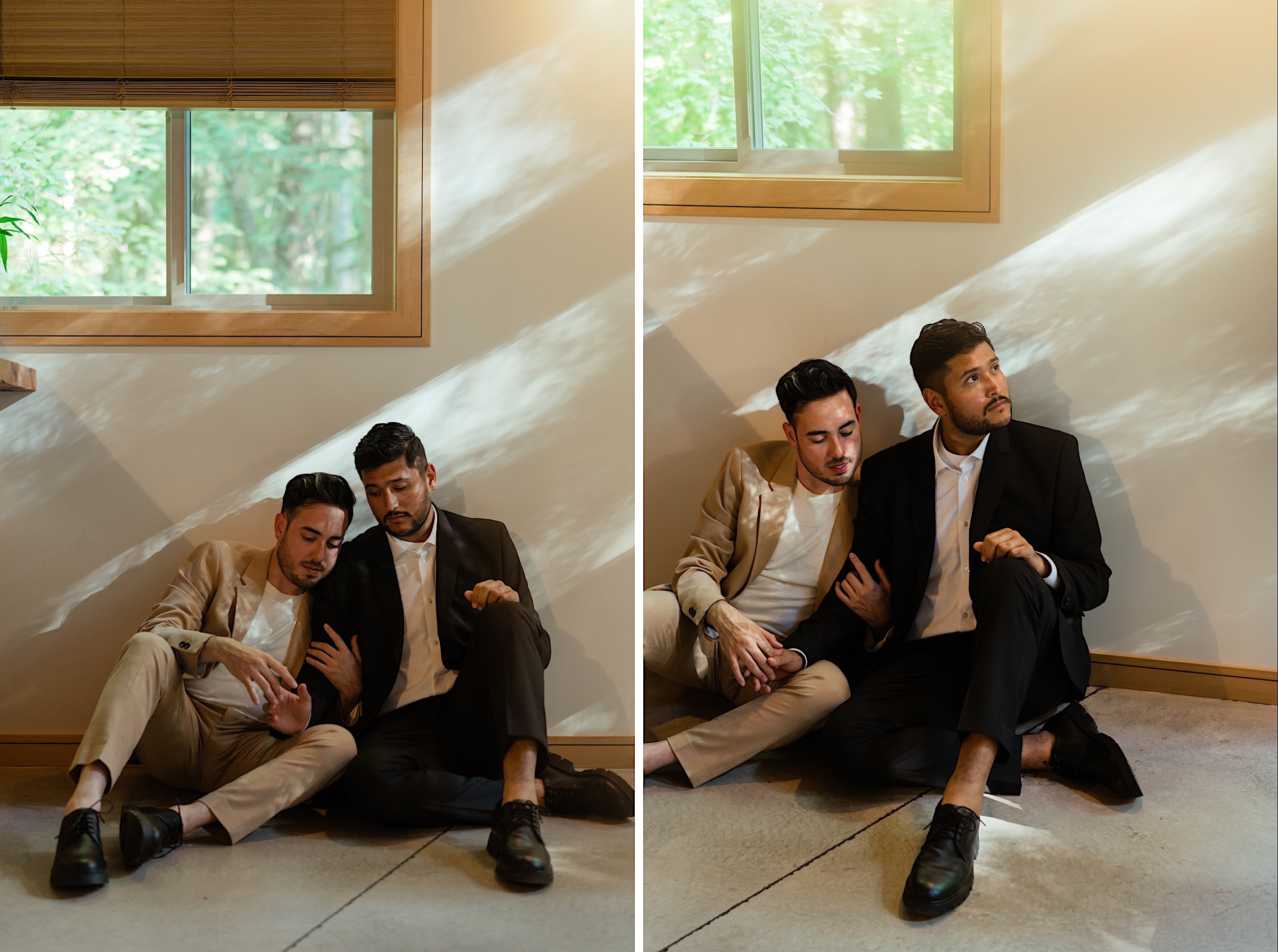 cabin-elopement-gay-couple