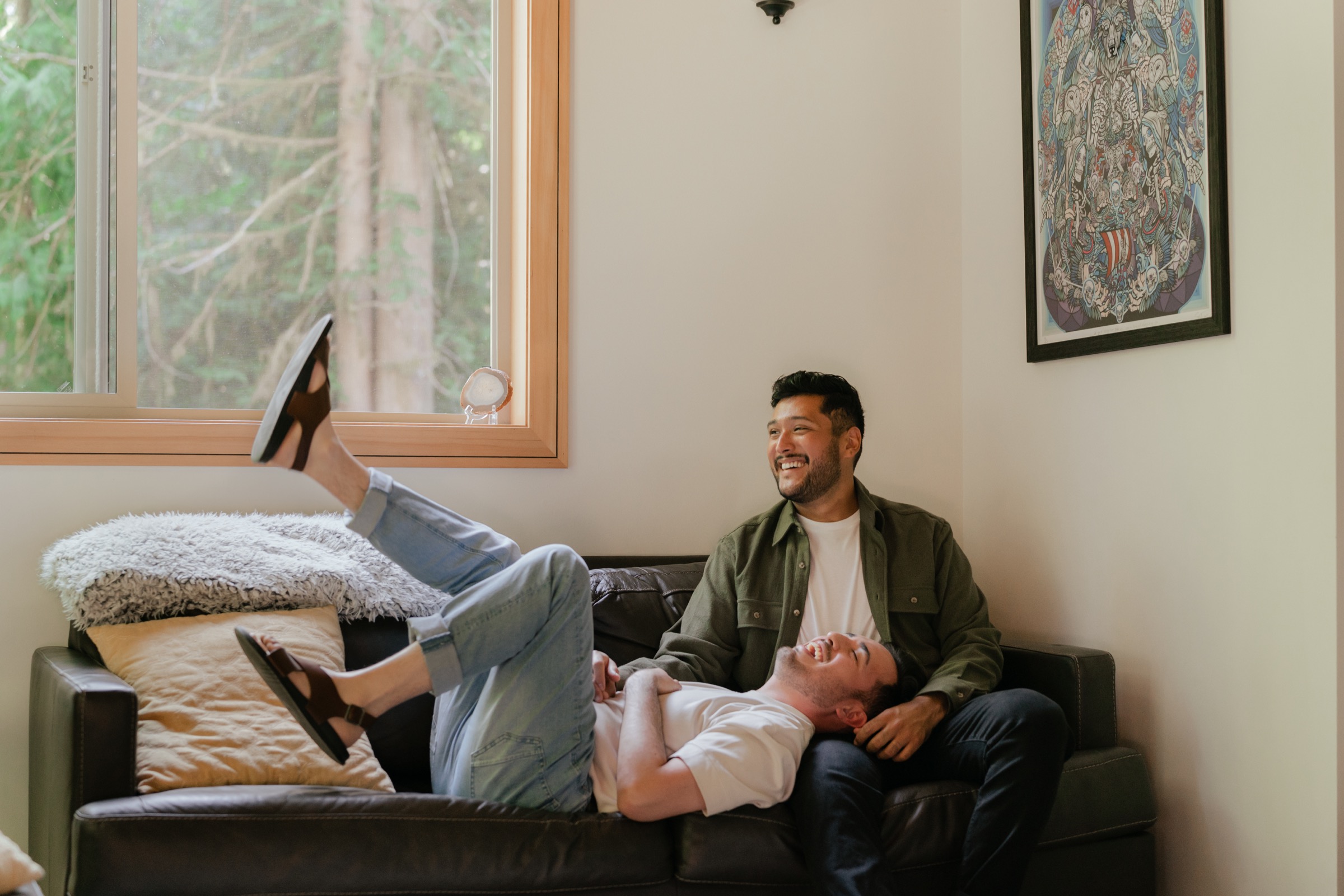 gay-couple-in-home-cabin-session-washington-elopement-photographer