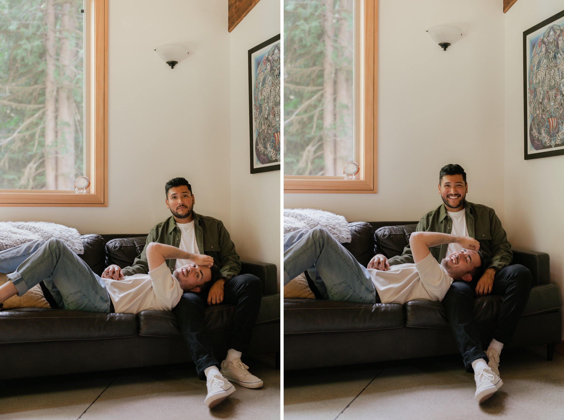 gay-couple-in-home-cabin-session-washington-elopement-photographer