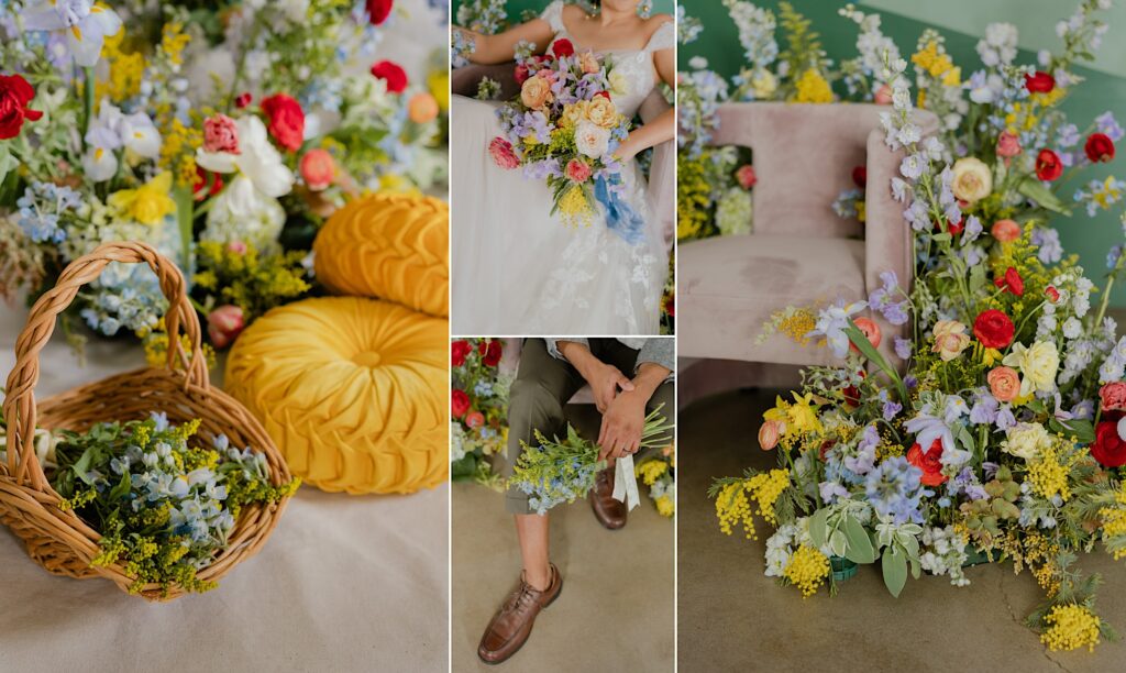 red-purple-yellow-green-wildflower-wedding-elopement-color-palette